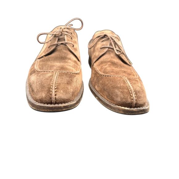 Cole Haan Suede Oxford Shoes Brown Men’s 9 Dress Casual Italy main image 5